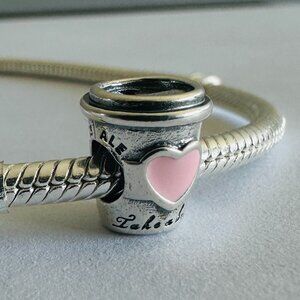 Pandora Coffee Cup Charm / Pandora charms / pandora bracelet